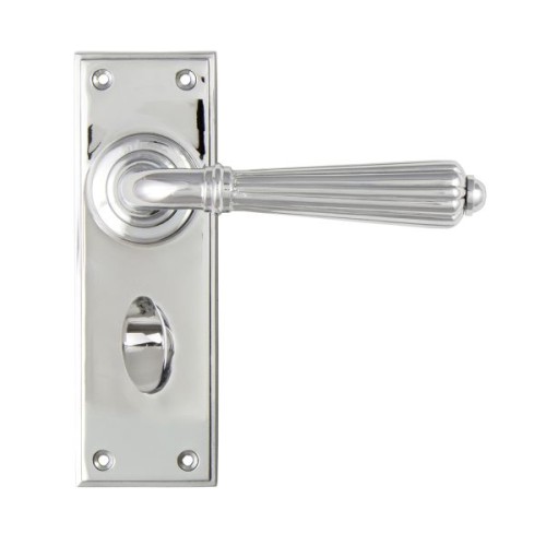 HINTON LEVER HANDLE ON BACKPLATE